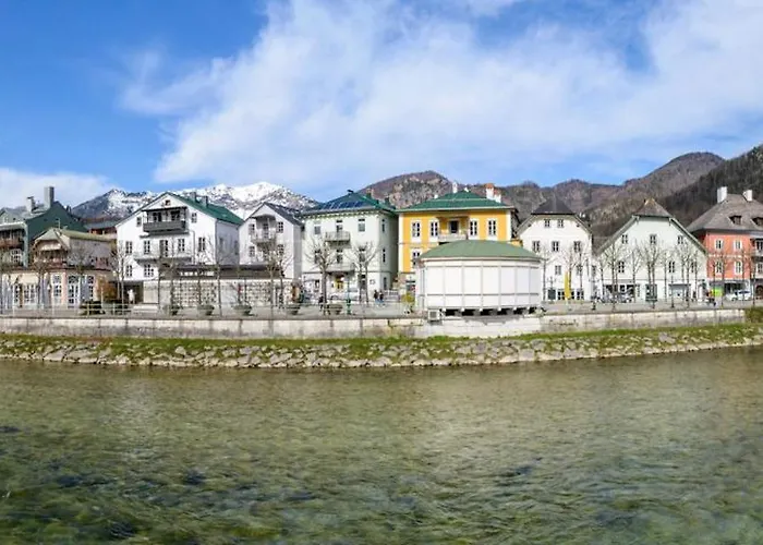 Traunkai - Zimnitz Blick * 巴德伊舍